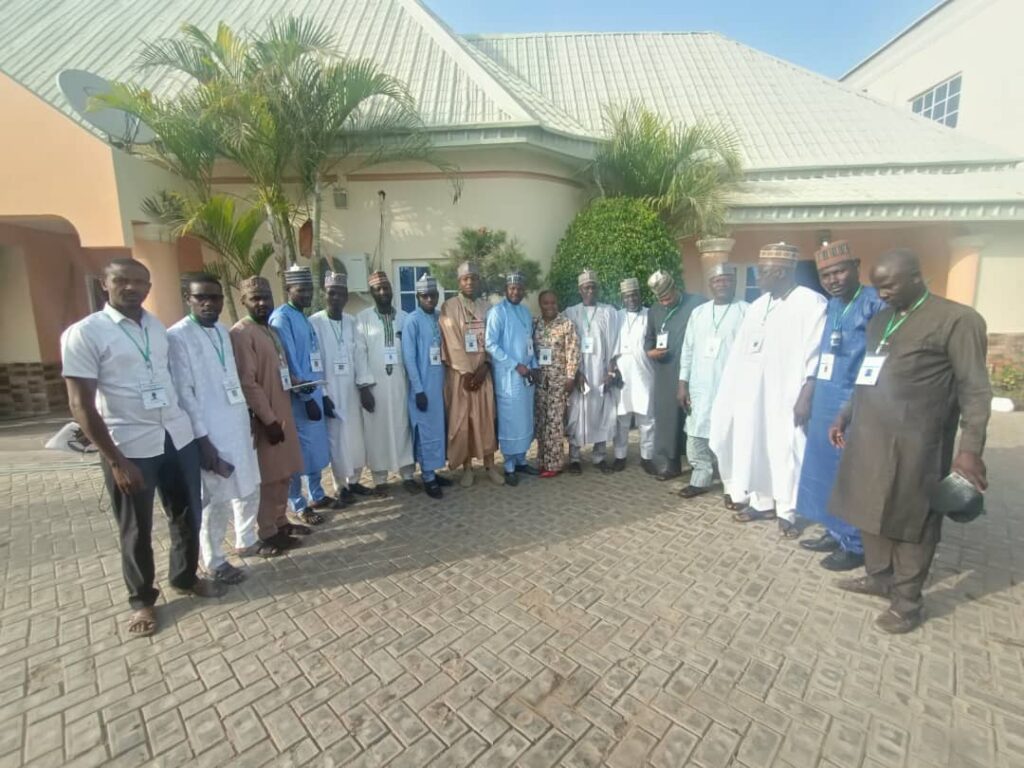 Our North East members, after a Zonal retreat in Yobe state, February 2024