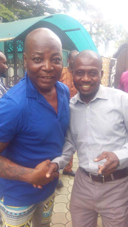 During a friendly visit to Area Fada, Charlie Boy, in his Gwarimpa, Abuja residence