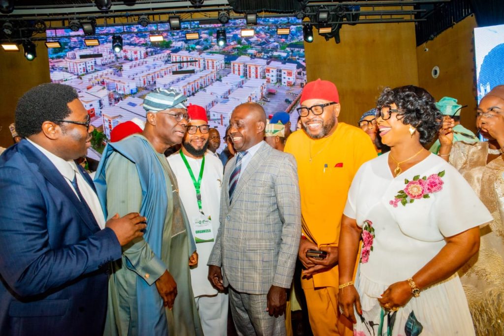 His Excellency Sen. George Akume (SGF) representing Mr. President and Excellency Gov. Sanwo Olu of Lagos state with national leadership of Accredited Civil Society Organizations, during the Southern Civil Society Summit, Lagos 2026.